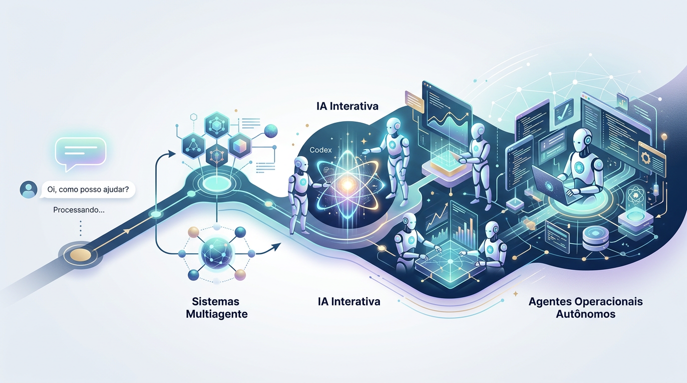IA Interativa: A Evolução dos Chatbots para Agentes Operacionais Autônomos