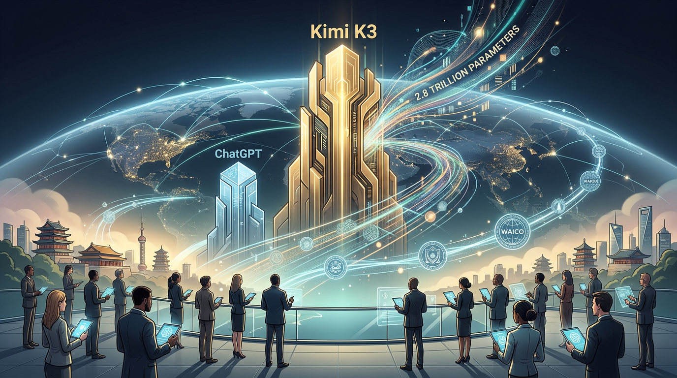 Além do ChatGPT: O Avanço do Kimi K3 e a Nova Ordem Global da IA Interativa